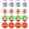 Eetbare cupcakeprint kerst cupcakes mix - 24 cupcake rondjes bij cake, bake & love 3