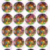 Eetbare cupcakeprint minecraft 2 - 24 cupcake rondjes bij cake, bake & love 3