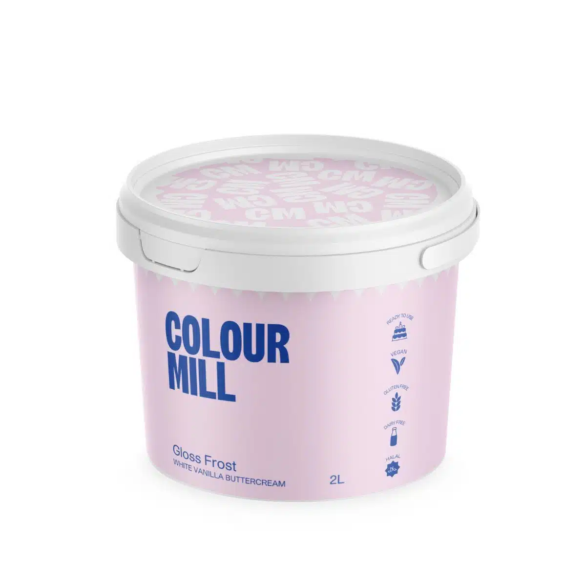 Colour mill white buttercream gloss frost 2 l bij cake, bake & love 5 Colour mill white buttercream gloss frost 2 l