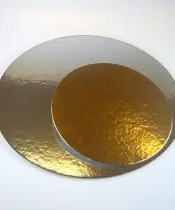 FunCakes Taartkartons Goud/Zilver Rond 30 cm pk/100