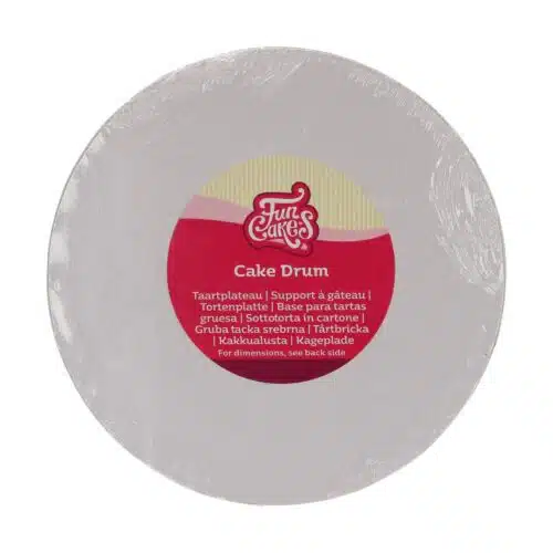 Funcakes cake drum rond ø35 cm - wit