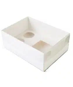 Bento Taart & TWEE Cupcakes Box WIT