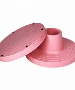 Fmm cake decorating turntable - pink ⌀23cm bij cake, bake & love 11