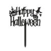 Dekora caketopper happy halloween zwart bij cake, bake & love 1