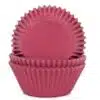 House of marie baking cups wijnrood pk/50 bij cake, bake & love 1