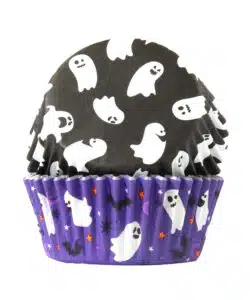 Alternative view of PME Foil Lined Cupcake Cases - Spooky Ghosts