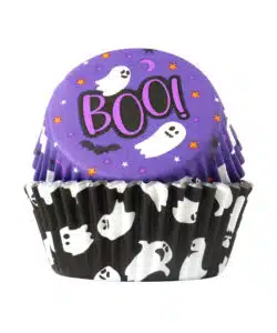 Pme foil lined cupcake cases - spooky ghosts bij cake, bake & love 12 Pme foil lined cupcake cases - spooky ghosts bij cake, bake & love 11