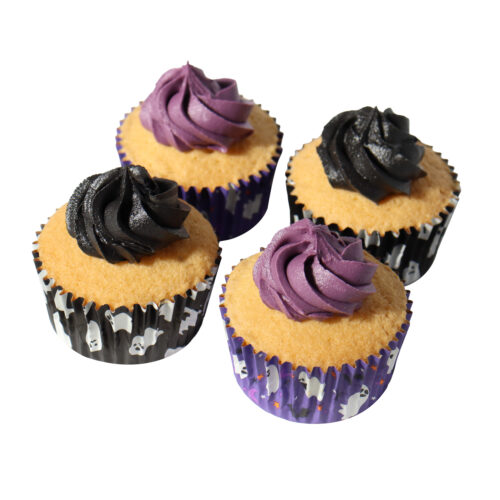 Pme foil lined cupcake cases - spooky ghosts bij cake, bake & love 9