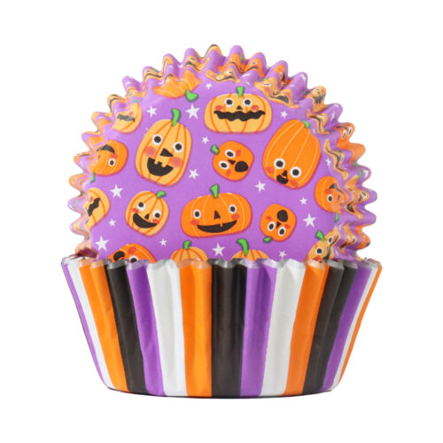 Pme foil lined cupcake cases - pumpkin party bij cake, bake & love 7