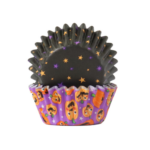 Pme foil lined mini cupcake cases - pumpkin party bij cake, bake & love 5