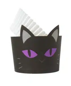 PME Baking Cups with Cupcake Cases - Black Cat