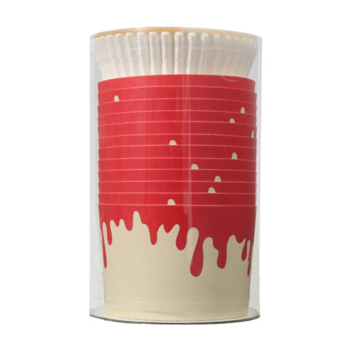 Pme baking cups with cupcake cases - dripping blood bij cake, bake & love 7