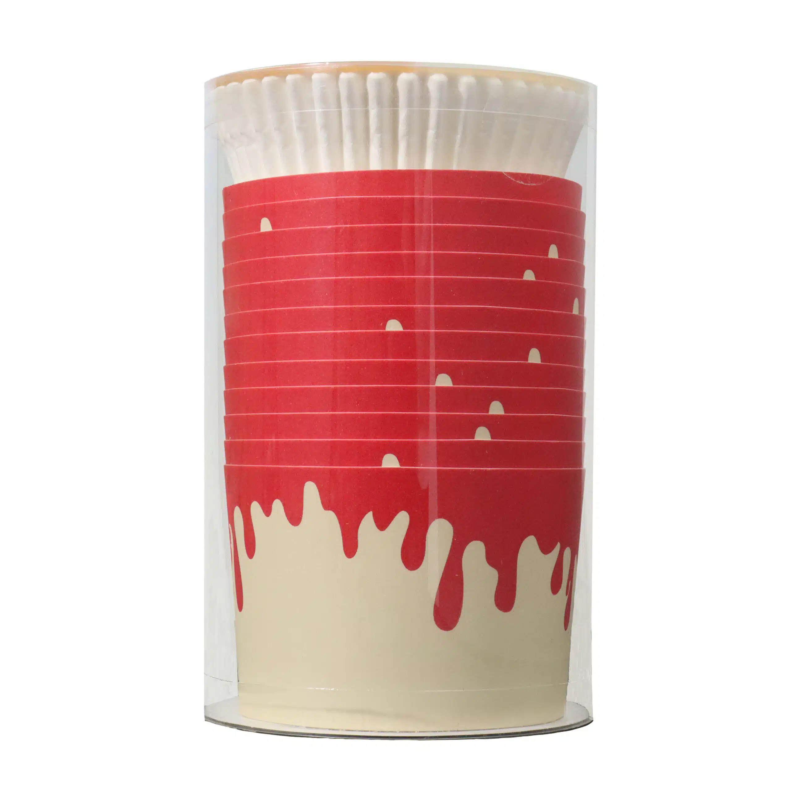 Pme baking cups with cupcake cases - dripping blood bij cake, bake & love 6 Pme baking cups with cupcake cases - dripping blood - afbeelding 2