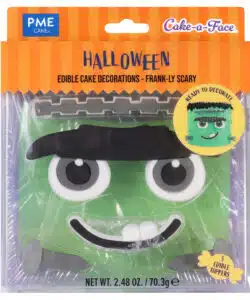 PME Edible Cake Decorations - Cake-A-Face Frank-ly Scary
