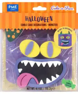 PME Edible Cake Decorations - Cake-A-Face Monster