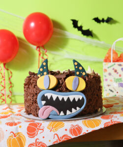 Pme edible cake decorations - cake-a-face monster bij cake, bake & love 11