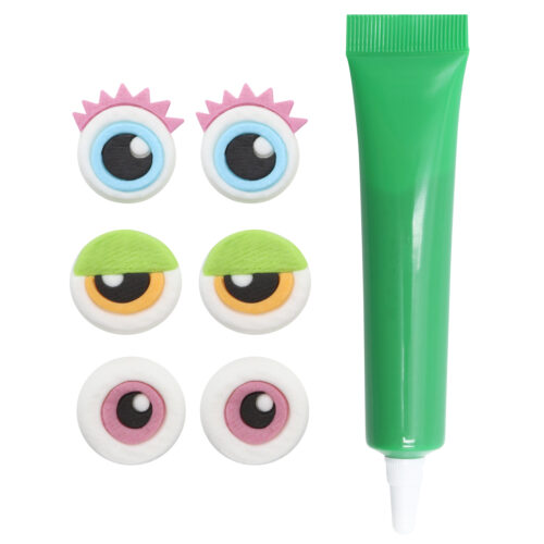 Pme edible cupcake decorating kit - slime monsters bij cake, bake & love 5