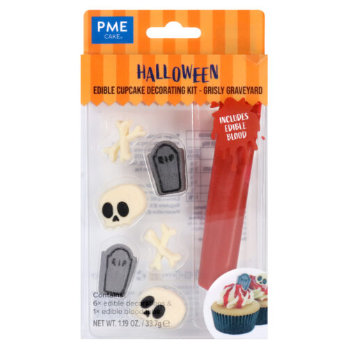 Pme edible cupcake decorating kit - grisly graveyard bij cake, bake & love 3