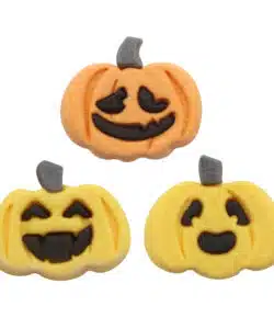 Alternative view of PME Edible Cupcake Decorations -Jack-o’-Lanterns