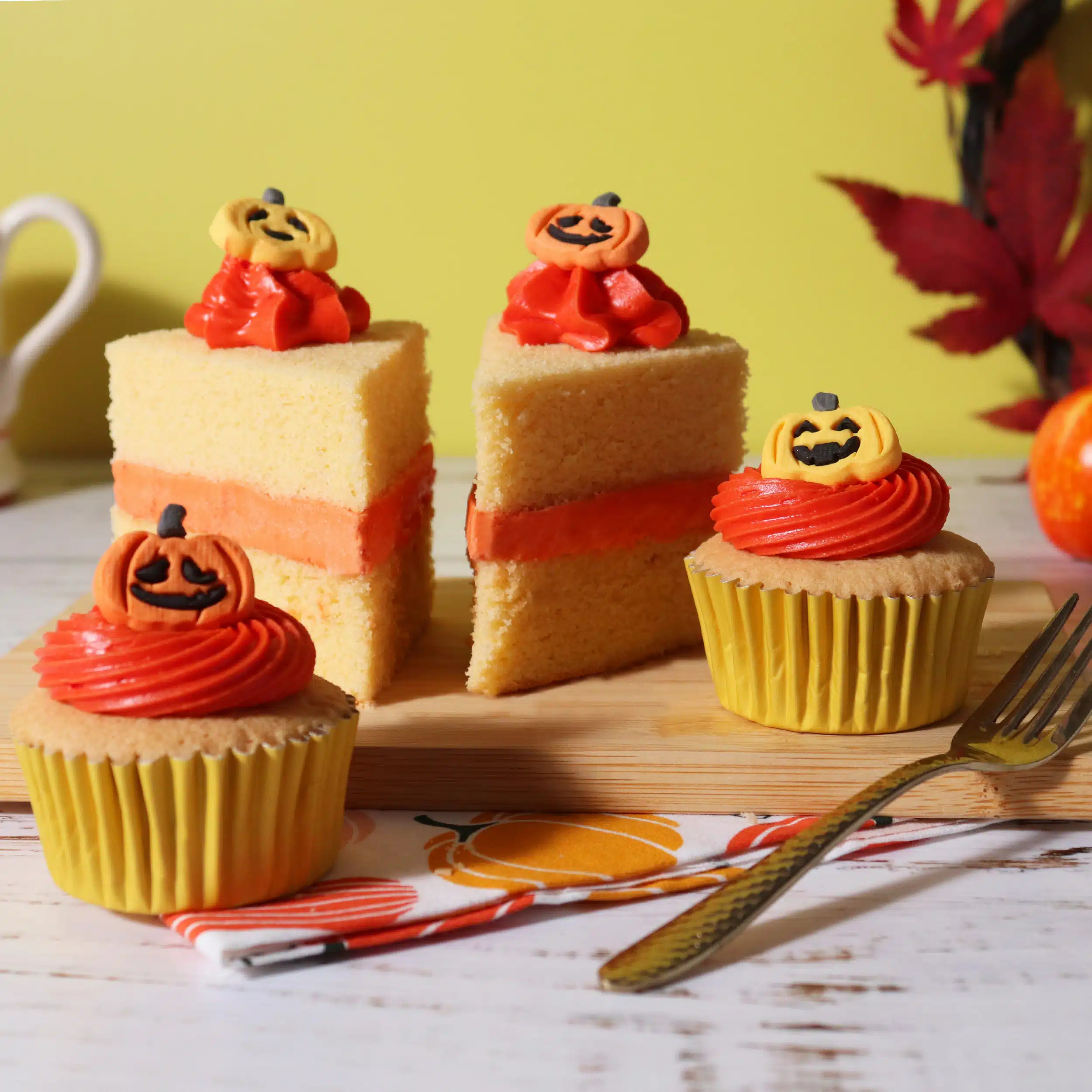 Pme edible cupcake decorations -jack-o’-lanterns bij cake, bake & love 7 Pme edible cupcake decorations -jack-o’-lanterns - afbeelding 3