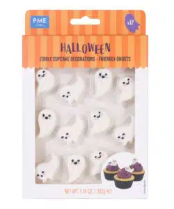 PME Edible Cupcake Decorations - Friendly Ghosts