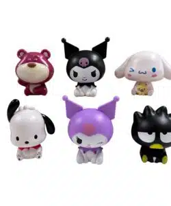 Taartdecoratie set Kuromi pk/6