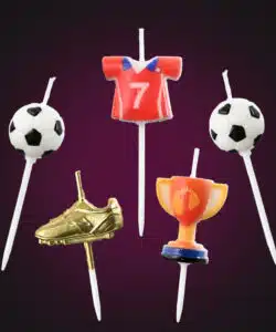 Alternative view of Decocino by Amira - Candles Soccer pk/5