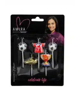 Decocino by Amira - Candles Soccer pk/5