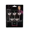 Decocino by amira - candles hearts rosegold pk/5 bij cake, bake & love 3