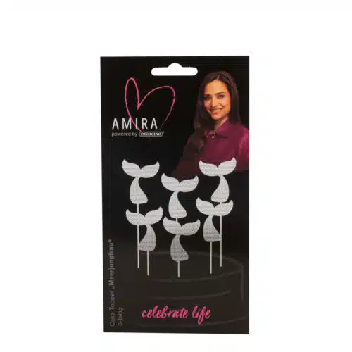 Decocino by amira - cake & cupcake topper mermaid pk/6