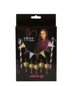 Decocino by Amira - Cake Decoration Set Star pk/6