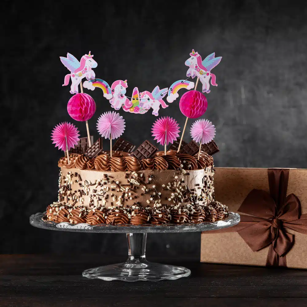 Decocino by amira - cake decoration set unicorn pk/5 bij cake, bake & love 6 Decocino by amira - cake decoration set unicorn pk/5 - afbeelding 2