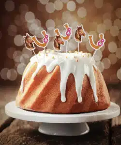 Alternative view of Decocino by Amira - Cake & Cupcake Topper Horses pk/12