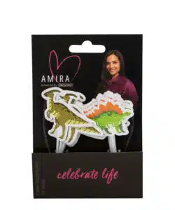 Decocino by Amira - Cake & Cupcake Topper Dino pk/12