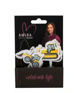 Decocino by Amira - Cake & Cupcake Topper Vehicles pk/12
