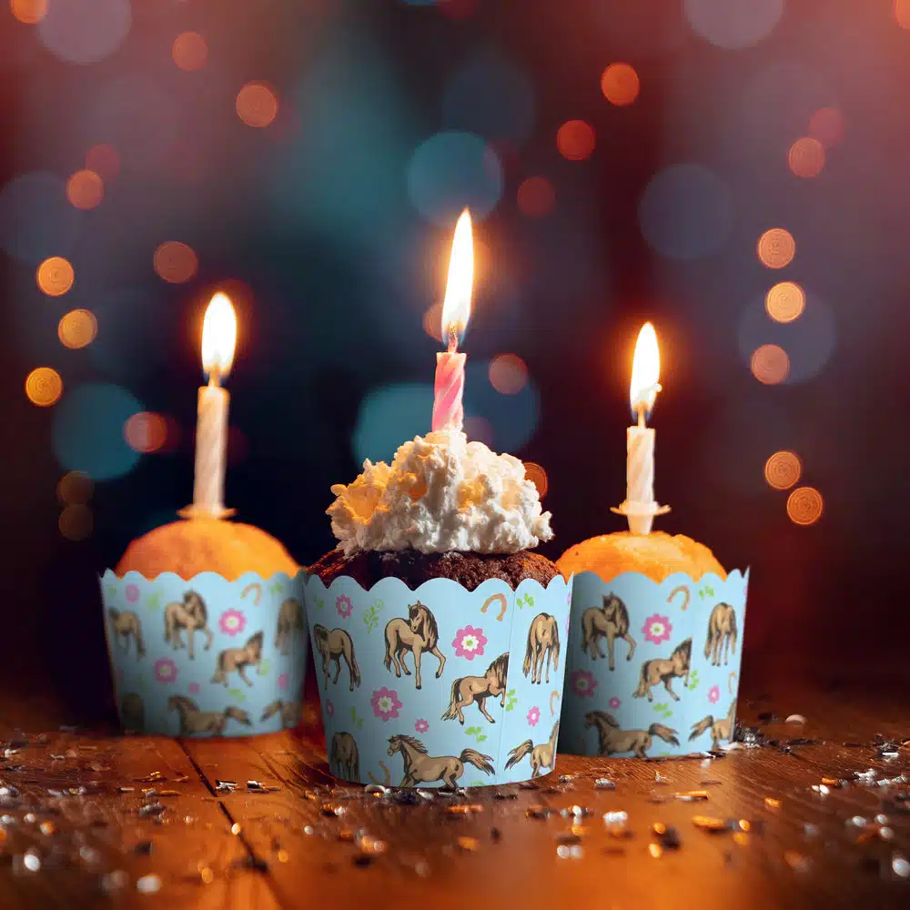 Decocino by amira - cupcake cases horses pk/12 bij cake, bake & love 6 Decocino by amira - cupcake cases horses pk/12 - afbeelding 2