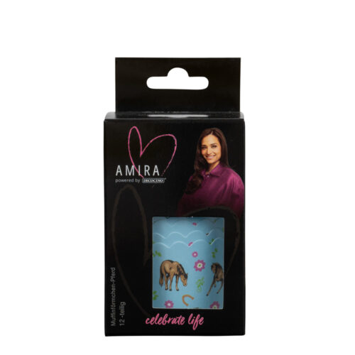 Decocino by amira - cupcake cases horses pk/12 bij cake, bake & love 3