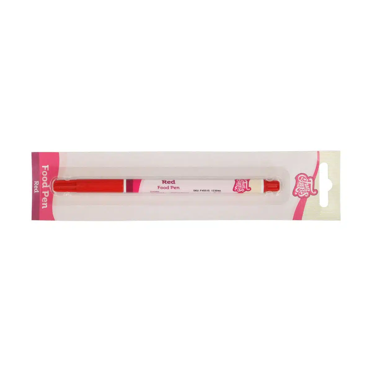 Funcakes food pen red bij cake, bake & love 5 Funcakes food pen red