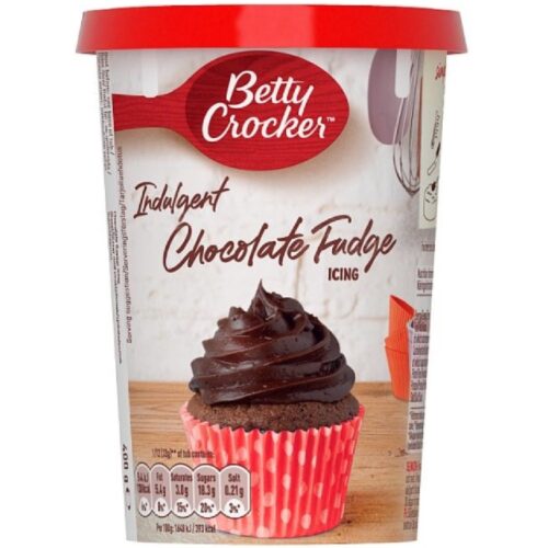 Betty crocker chocolade fudge icing 400g bij cake, bake & love 3