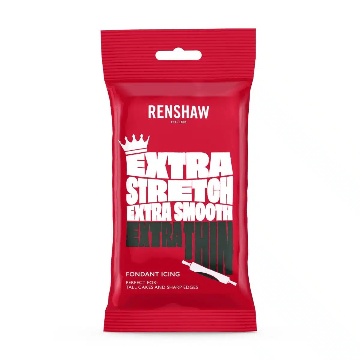 Renshaw extra fondant 250g - zwart bij cake, bake & love 6 Renshaw extra fondant 250g - zwart - afbeelding 2