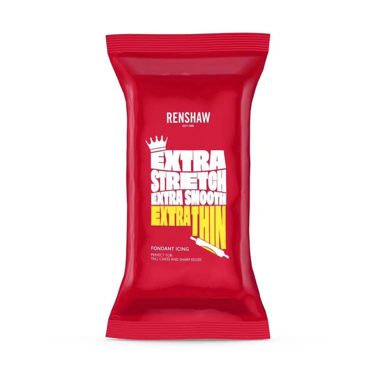 Renshaw extra fondant 1kg - geel bij cake, bake & love 5 Renshaw extra fondant 1kg - geel