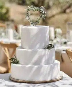 Alternative view of Ginger Ray Foliage Heart Wedding Cake Topper