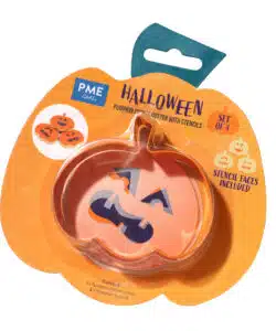 PME Halloween Koekjesuitsteker & Sjablonen - Pompoen