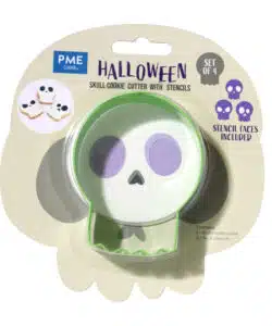 PME Halloween Koekjesuitsteker & Sjablonen - Schedel