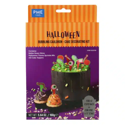 Pme halloween taartdecoratiekit - borrelende ketel