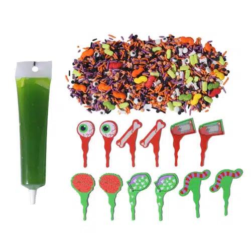 Pme halloween taartdecoratiekit - borrelende ketel - afbeelding 2