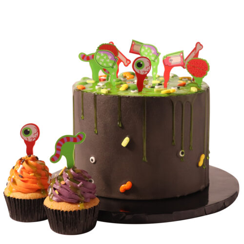 Pme halloween taartdecoratiekit - borrelende ketel bij cake, bake & love 9