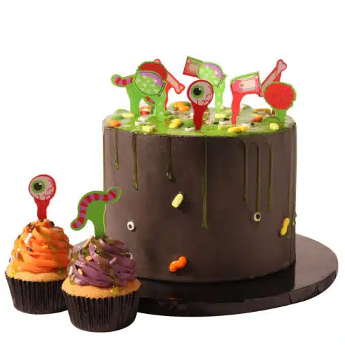 Pme halloween taartdecoratiekit - borrelende ketel - afbeelding 3