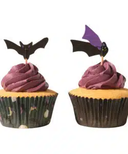Pme halloween cupcakevormpjes & toppers set van 48 - vleermuizen bij cake, bake & love 17 Pme halloween cupcakevormpjes & toppers set van 48 - vleermuizen bij cake, bake & love 16