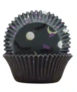 Alternative view of PME Halloween Cupcakevormpjes & Toppers Set van 48 - Vleermuizen